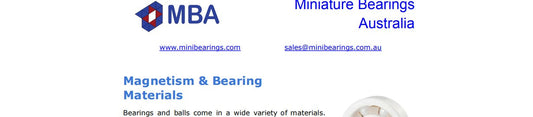Magnetism & Bearing Materials