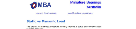Static vs Dynamic Load Information