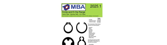 Free Circlips & E-Clips Catalogue