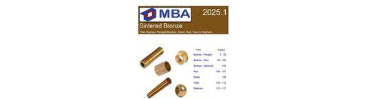 Free Sintered Bronze Catalogue