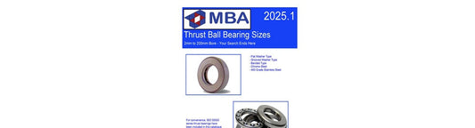 Free Thrust Bearings Catalogue