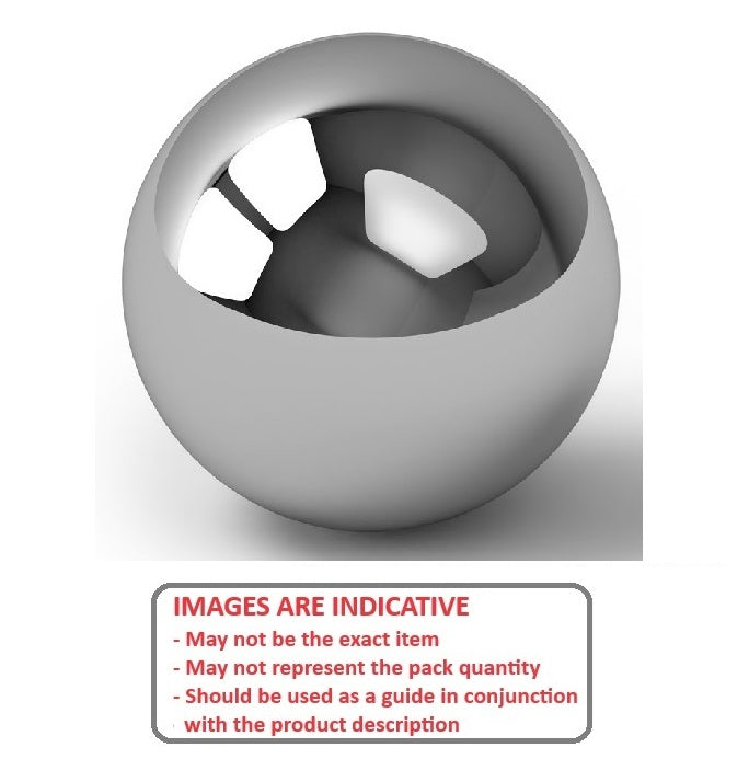 1040529 | BL-00210-S440-G3 (50 Pcs) --- Metallic Balls - 2.1 mm 440C Stainless - Grade 3