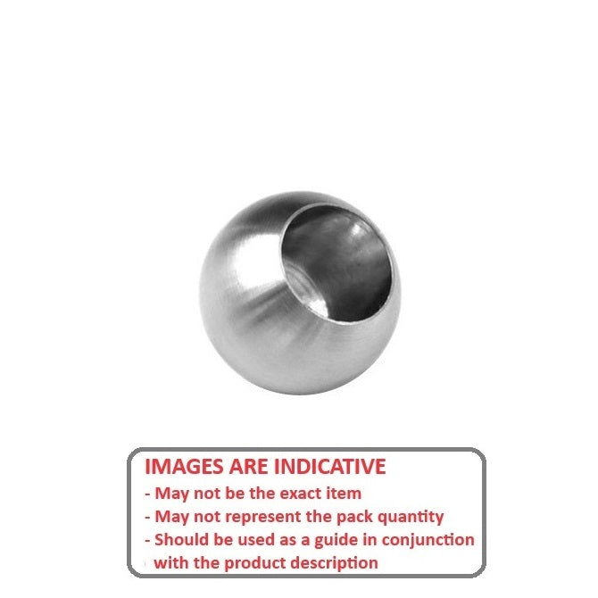 1084797 | BLB-00953-00400-SUJ --- Bored Balls - 9.525x4x7 mm - Chrome Steel
