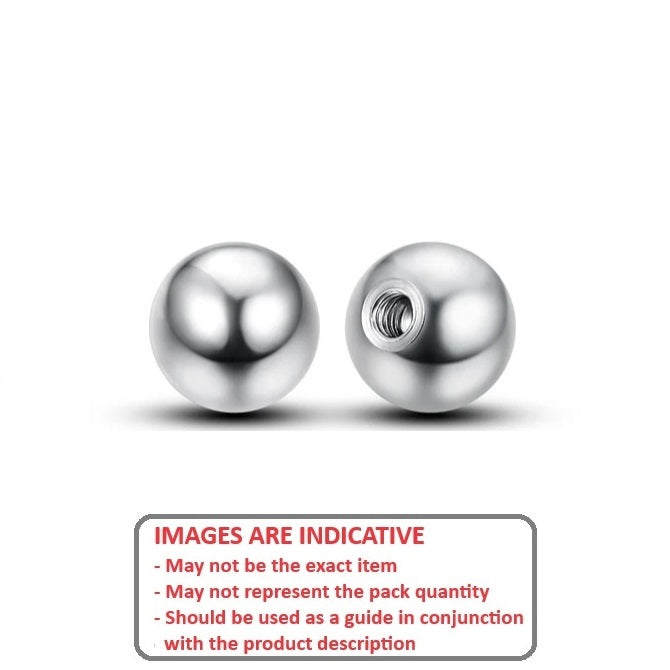 1045516 | BLT-00300-T23-12 (250 Pcs) --- Metallic Balls - 3 mm Ti-Gr23/Ti-6AL4V-ELI - Grade 100