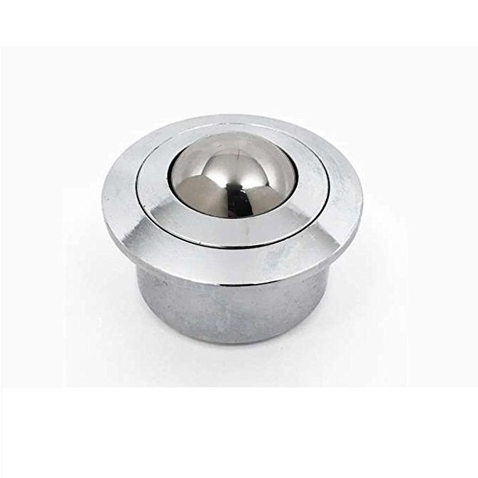 Flange Mount Ball Transfer Units - 1000 kg - 25.4x60.45 mm - Carbon Steel