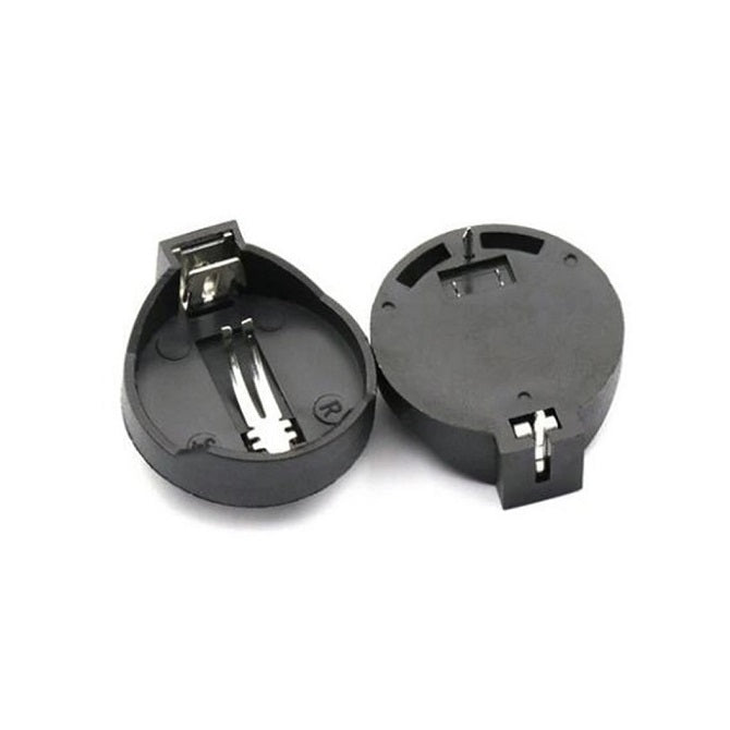 1000096 | BAT-HOL-CN-25-077 (3 Pcs) --- Holders Battery Accessories - Button Cell Holder 24-25mm Diameter x 7.7mm thick - Plastic