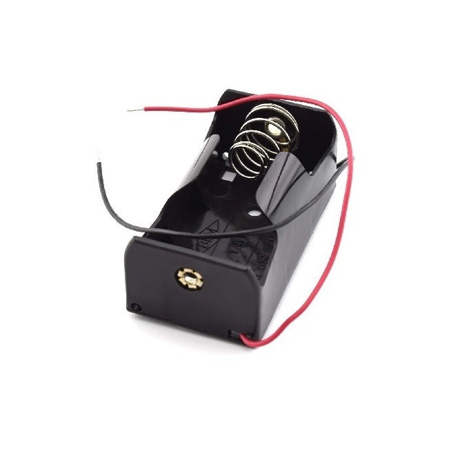 1000020 | BAT-HOL-D-01 (2 Pcs) --- Holders Battery Accessories - D Cell Battery Holder 1 x D Cell - 71 x 71 x 31 - Delrin