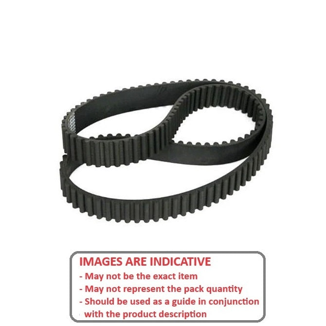 1219833 | B-020G-0955-0040-NFB --- Timing 2.000mm Pitch Belts - 955 tooth - 1910x4 mm - Nylon Covered Neoprene Rubber with Fibreglass GT2 or Carbon Fibre GT3 Cords