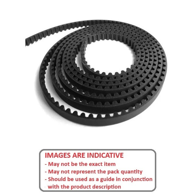 1045033 | B-030G-ST-0090-NF (Metre) --- Timing Lengths Belts - 3x9 mm - GT 3mm - Nylon Covered Neoprene Rubber with Fibreglass