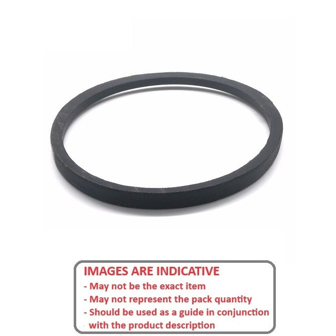1219970 | BV12-01016-A40 (2 Pcs) --- Vee Belts - 1016.0 -40.0 in.- mm - - - - Natural Rubber - Fabric Jacket