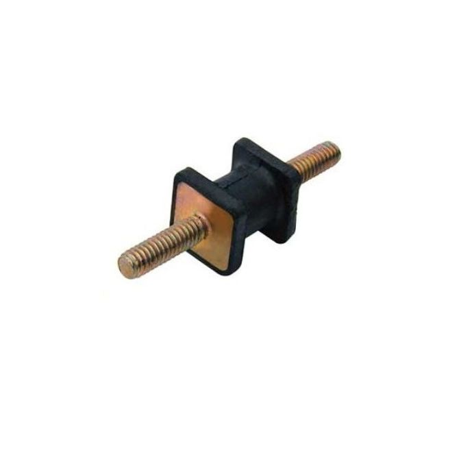 1100871 | CMM013-14-042C-R60SQ --- Square Base Bobbin Mounts - 12.7x14.3 mm - 8-32 UNC - 32 TPI - - Natural Rubber