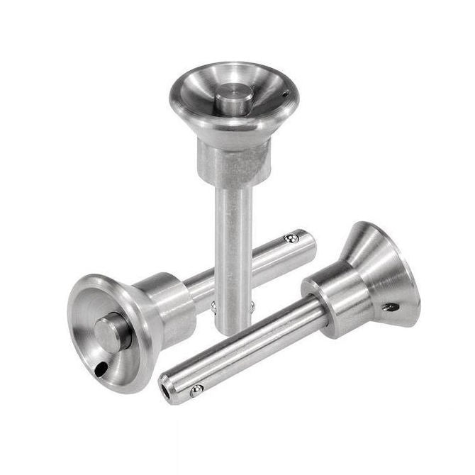 1056423 | BLP-048-0254-MRE-S4 --- Ball Lock Pins - 4.76x25.4 mm - 304 Stainless Steel