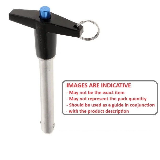 1056586 | BLP-048-0508-TI-S17 --- Ball Lock Pins - 4.76x50.8 mm - 17-4 PH Stainless