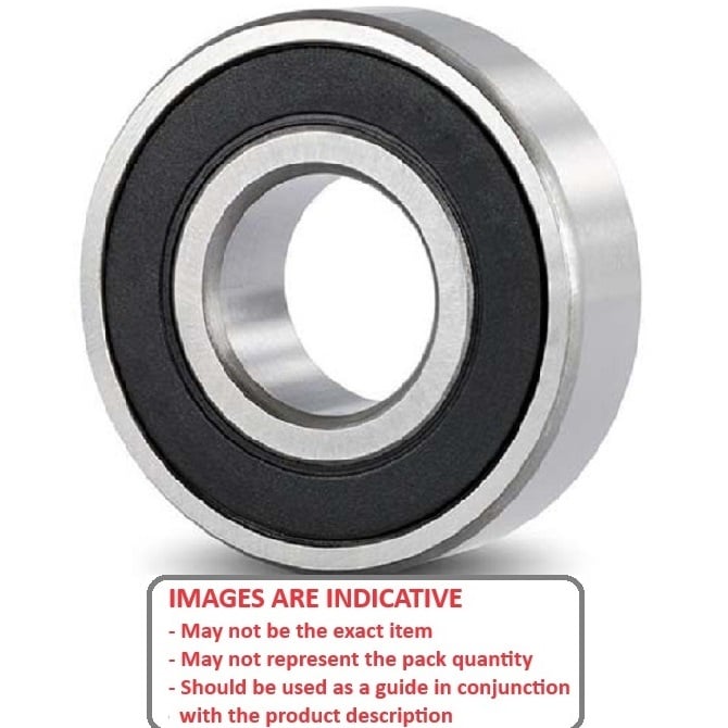 1093582 | S174-6200-2RS --- Single Row Ball Bearings - 10x30x9 mm - Stainless Steel 17-4 PH
