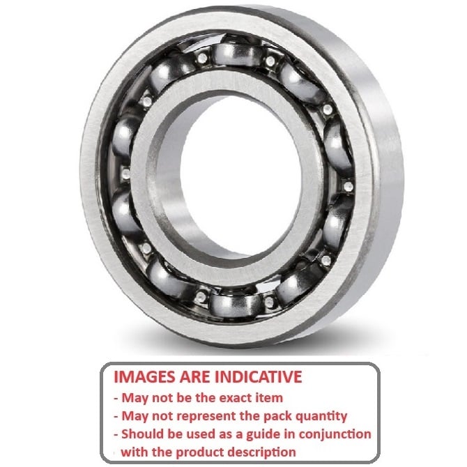 1100064 | S174-6201 --- Single Row Ball Bearings - 12x32x10 mm - Stainless Steel 17-4 PH