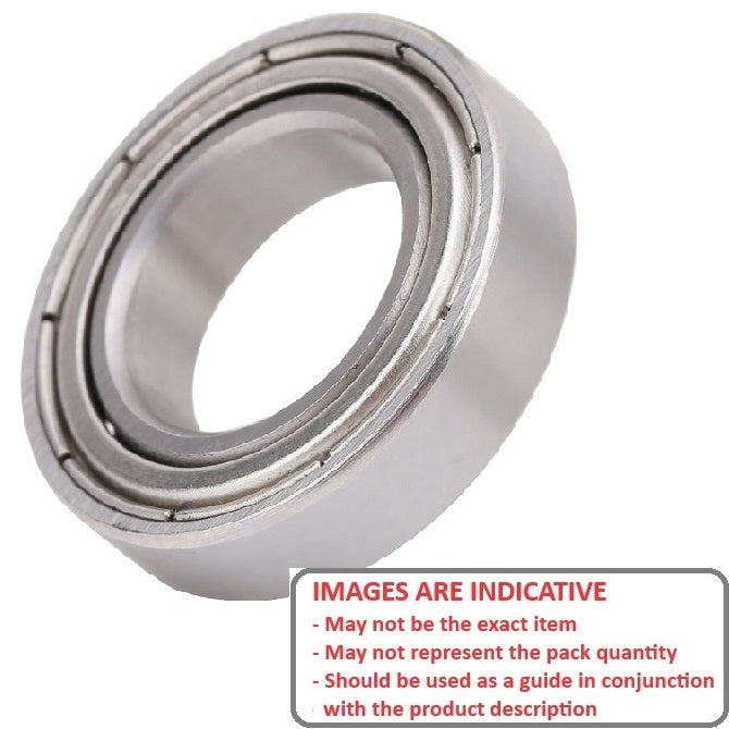 1093583 | S174-6200-ZZ --- Single Row Ball Bearings - 10x30x9 mm - Stainless Steel 17-4 PH