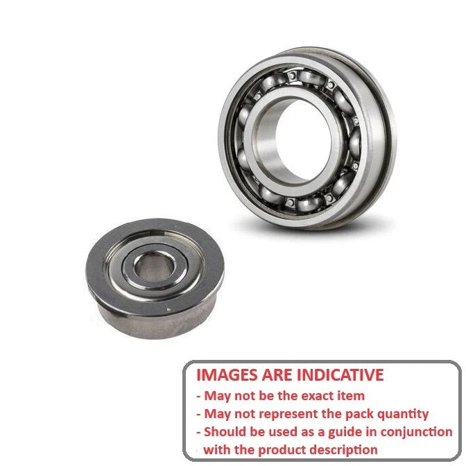 1047669 | SFR144A-ZS-MC34-GR5-R-AF12 --- Single Row Ball Bearings - 3.175x6.35x2.779 mm - Stainless Steel AISI 440C