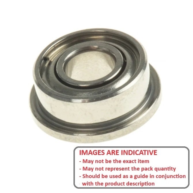 1039413 | F602B-ZZS-MC3-JP6 (50 Pcs) --- Single Row Ball Bearings - 2x7x3 mm - Chrome Steel SAE 52100