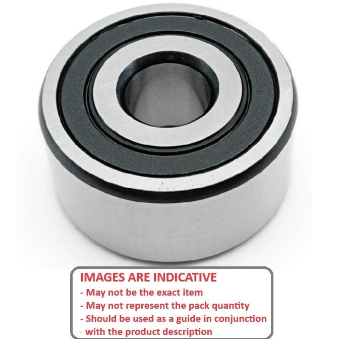 1108370 | 5202-2RS --- Angular Contact Bearings - 15x35x15.9 mm - Chrome Steel SAE 52100