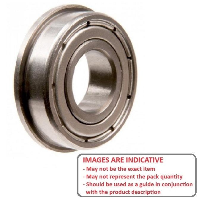 1041933 | SF692XA-ZZ-MC3 --- Single Row Ball Bearings - 2.5x7x3.5 mm - Stainless Steel AISI 440C
