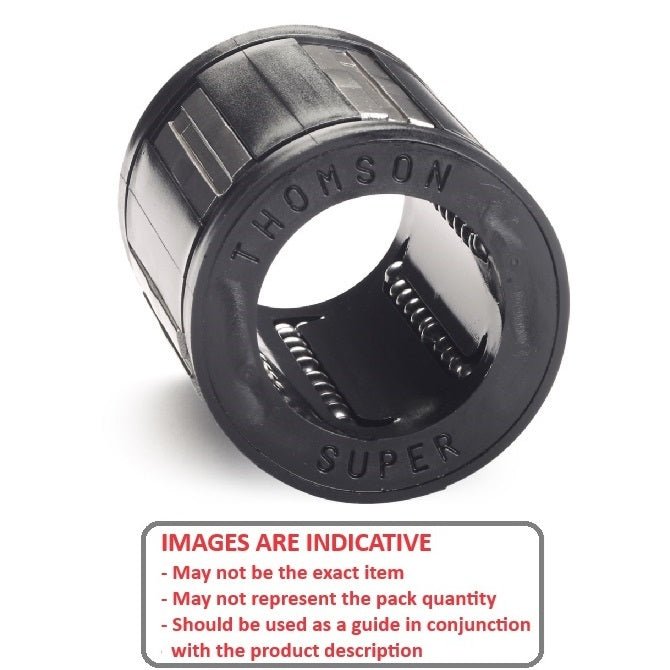 1087889 | LCB-0095-016-022-TP --- Ball Bearings Linear - 9.53 15.875 to 15.888 - 22.225 -+0.00-0.38- - Chrome Steel