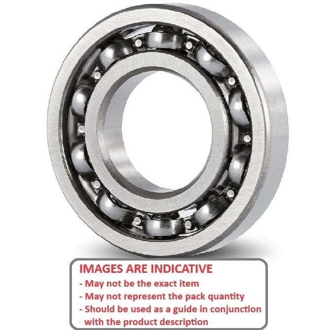 1035728 | S681-MC3-AF12 (50 Pcs) --- Single Row Ball Bearings - 1x3x1 mm - Stainless Steel AISI 440C