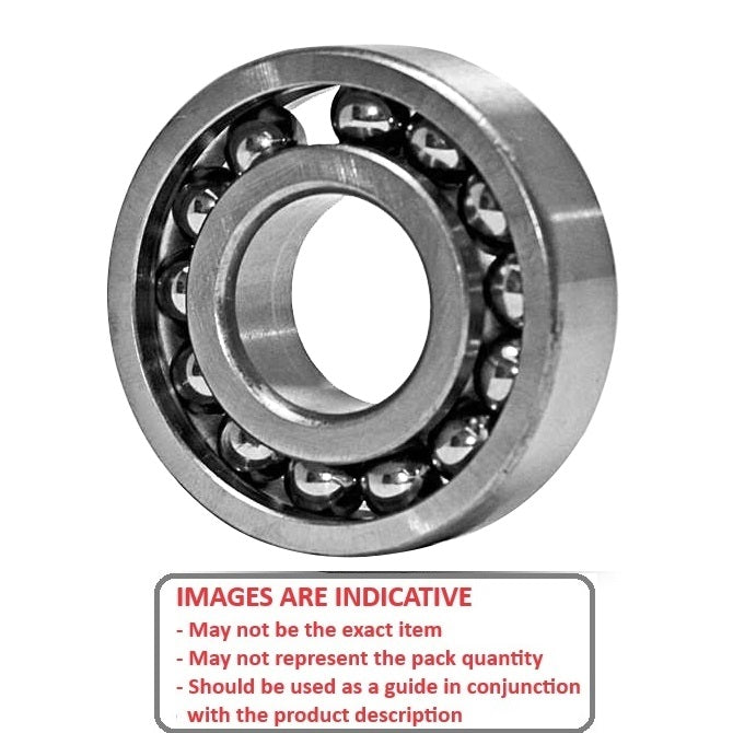 1099373 | 6801-FC-ECO (2 Pcs) --- Single Row Ball Bearings - 12x21x5 mm - Chrome Steel SAE 52100