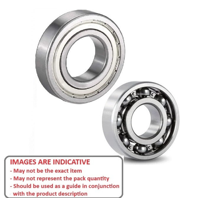 1061354 | S685A-Z-MC3 --- Single Row Ball Bearings - 5x11x5 mm - Stainless Steel AISI 440C