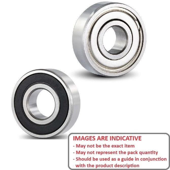 1093237 | MR2410-ZRS-ECO --- Single Row Ball Bearings - 10x24x7 mm - Chrome Steel SAE 52100