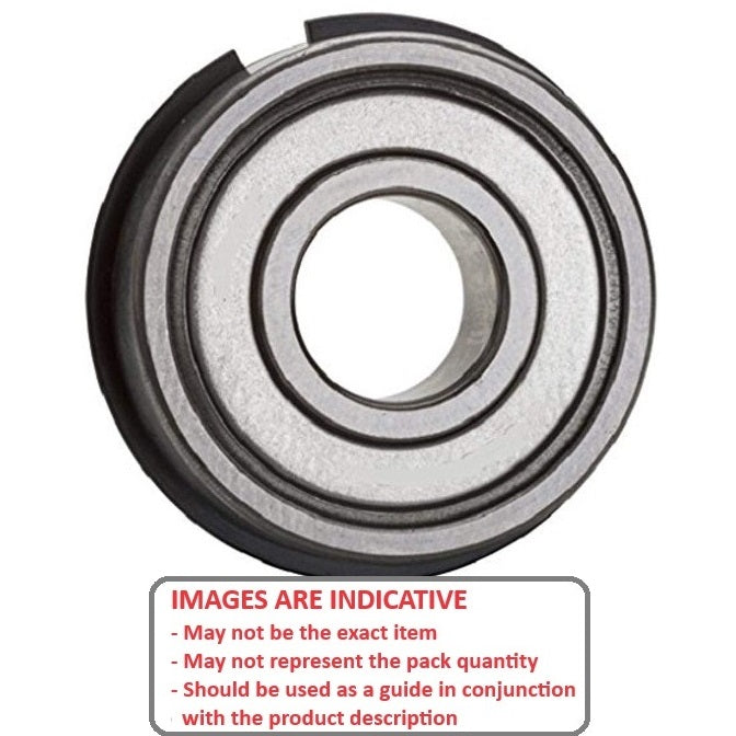 1093558 | 6200-Z-NR-C3 --- Single Row Ball Bearings - 10x30x9 mm - Chrome Steel SAE 52100
