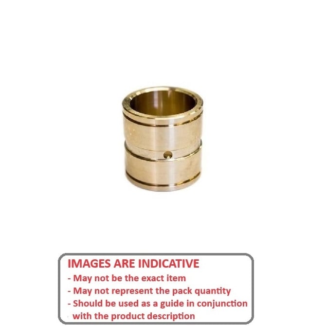 1142495 | BP0318-0413-0381-BA --- Unflanged Bushes - 31.75x41.275x38.1 mm - Aluminium Bronze