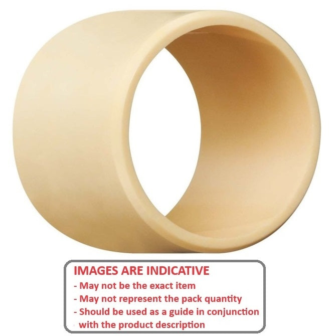 1070949 | BP0064-0095-0127-PJ --- Unflanged Bushes - 6.35x9.525x12.7 mm Plastic - Iglidur J