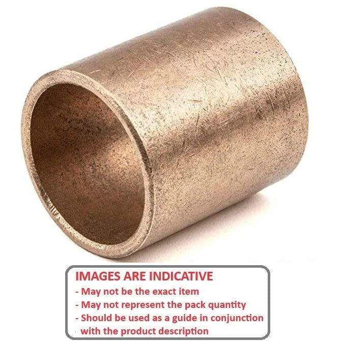 1041423 | BP0024-0079-0036-BSLU --- Unflanged Bushes - 2.381x7.938x3.571 mm - Bronze SAE 841 Sintered