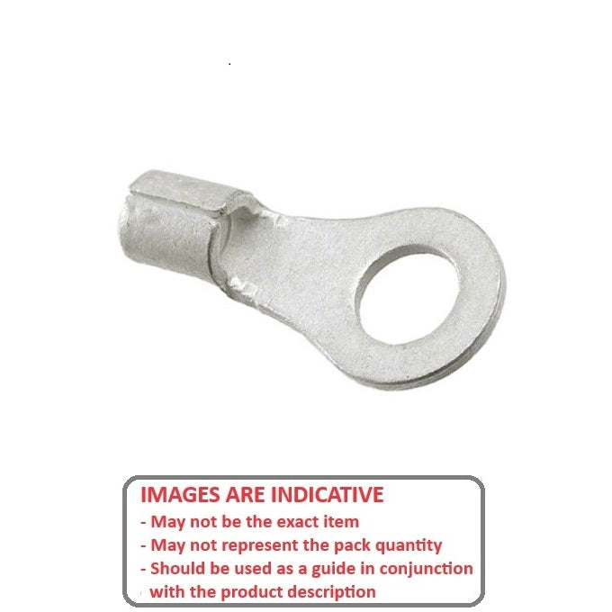 1037662 | SM-EYE (4 Pcs) --- Eye Cable Attachments - All mm - - Carbon Steel - Low Carbon Zinc Dichromate Finish