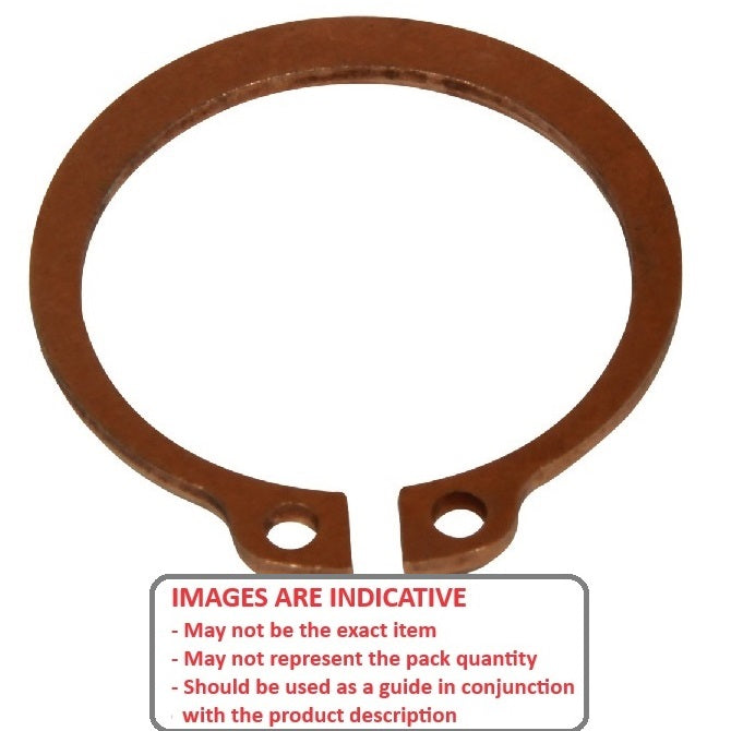 1059577 | CCE-00478-B (20 Pcs) --- External Retaining Rings - 4.78x0.38x4.45 mm - Beryllium Copper