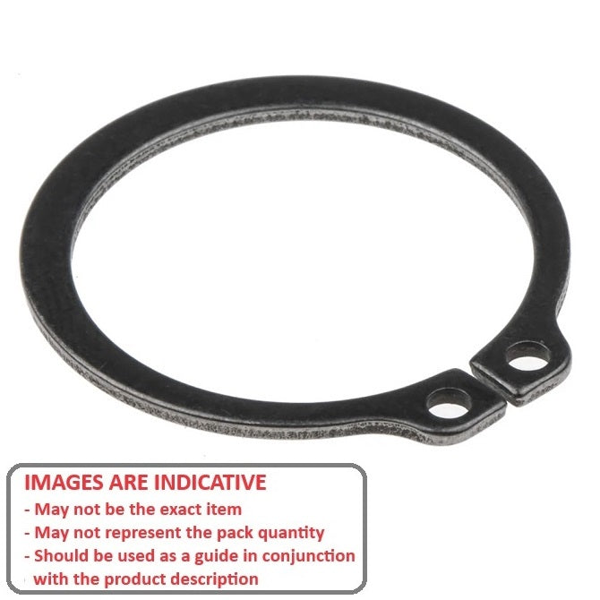 1059576 | CCE-00478-C (100 Pcs) --- External Retaining Rings - 4.78x0.38x4.45 mm - Carbon Steel