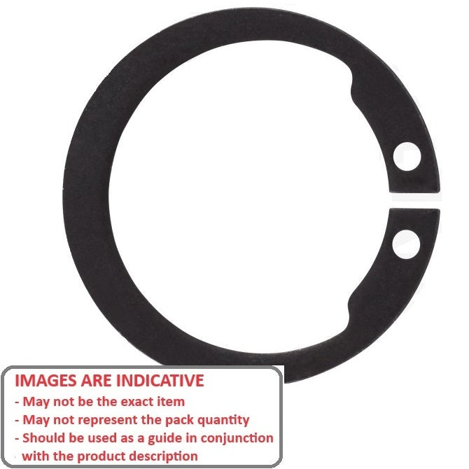 1106515 | CCE-01429-C-V (50 Pcs) --- External Retaining Rings - 14.29x0.89x13.46 mm - Carbon Steel