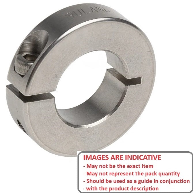 1047361 | COL-00300-016-09-1C-S3 --- Shaft Collars - 3x16x9 mm - Stainless Steel 303/304 (Similar to A2, 18-8) HRB80
