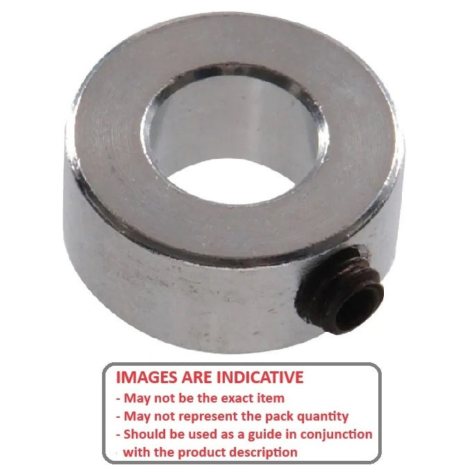 1041242 | COL-00200-009-04-CC --- Shaft Collars - 2x9x4 mm - Steel, Cadmium Plated
