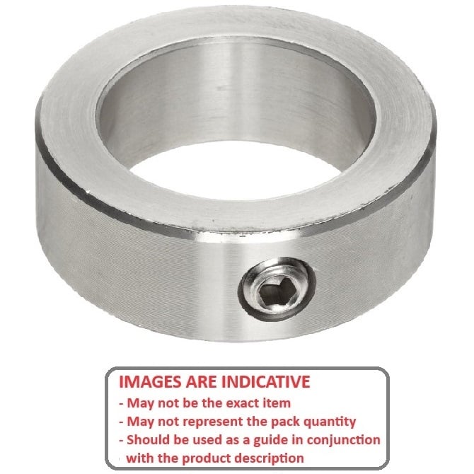 1046483 | COL-00300-007-06-S4 --- Shaft Collars - 3x7x6 mm - Stainless Steel 304 (Similar to A2, 18-8) HRB80
