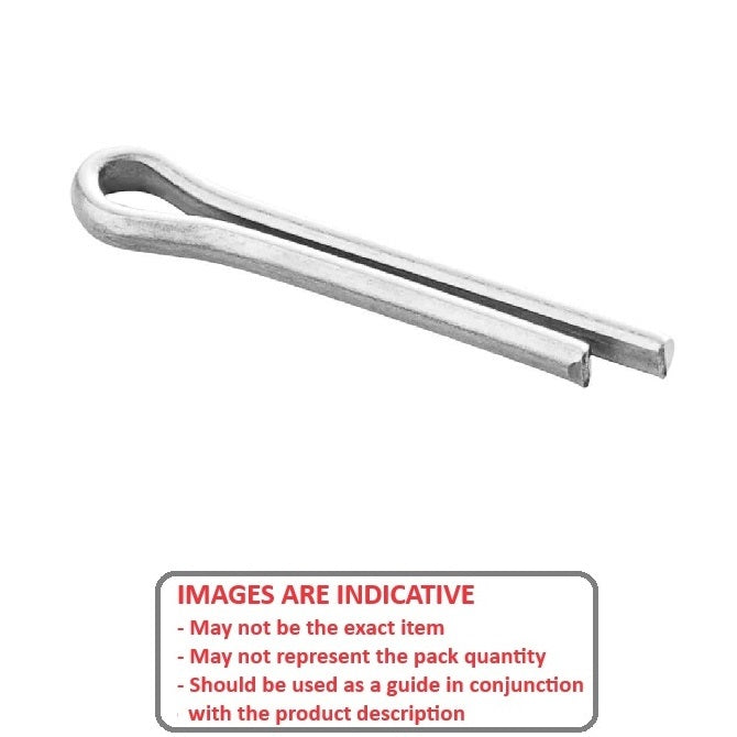 1036012 | PC010-0200-C (19 Pcs) --- Split Pins - 1x20x0.9 mm - Spring Steel