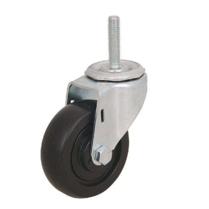 1161398 | WC415RS (4 Pcs) --- Stud Castors - 50.80 x 20.64 mm Swivel 34 - Soft Rubber