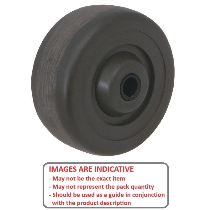 1176413 | NFC42021RS --- Wheels Only Castors - 76.20 x 31.75 mm Hard - - - Rokite