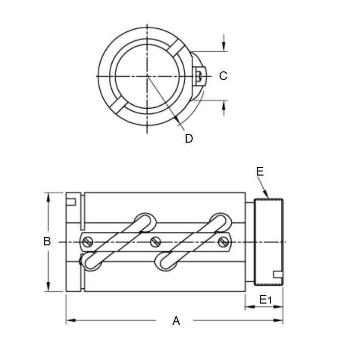 1226134 | TBS418RS --- Nuts Ballscrew - Type Non-Preloaded - Round 19.05 - 5.08
