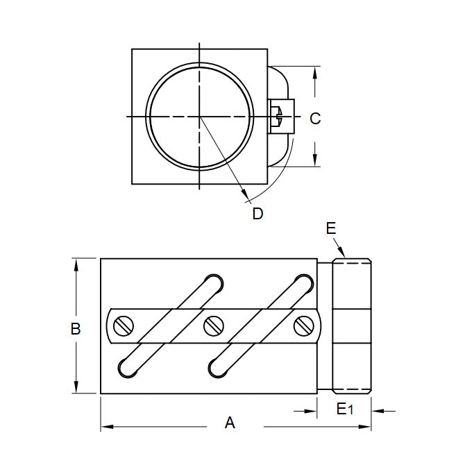 1226116 | TBS415RS --- Nuts Ballscrew - Type Preloaded - Square 16.03 - 5.08
