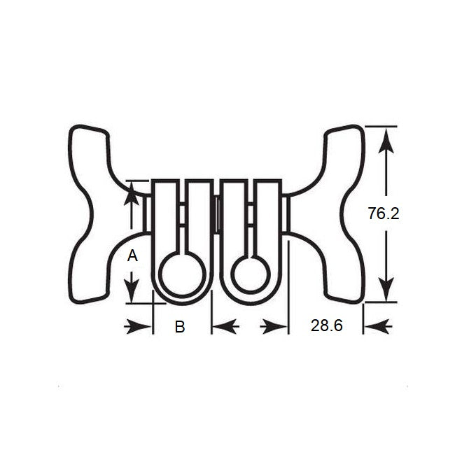 1100667 | SJ-11DRS --- Swivel Joints - 12.7x12.7x38.1 mm
