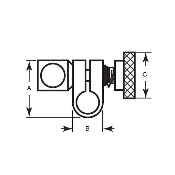 1087897 | SSJ-7RS --- Swivel Joints - 9.53x9.53x26.988 mm