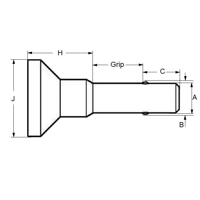 1056423 | BLP-048-0254-MRE-S4 --- Ball Lock Pins - 4.76x25.4 mm - 304 Stainless Steel