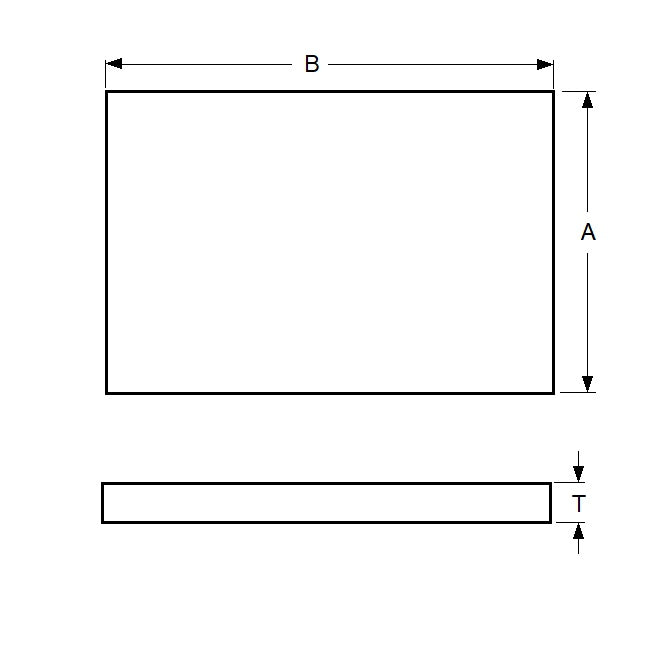 1001648 | SHT-0320-0200-0200-AL-T7 --- Aluminium Shim and Foil - 0.32x200x200 mm - Aluminium T7075