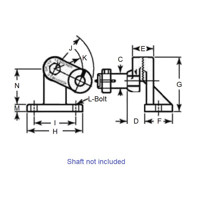 1133816 | IDC-67RS --- Drive Tensioner - 25.4x31.75x38.1 mm